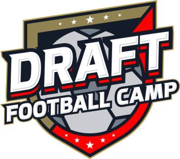 Logo Draft Football Camp